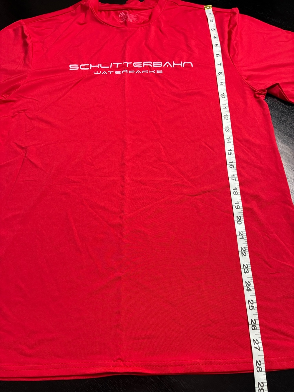 Schlitterbahn Rash Guard Large Red - Picture 4 of 10